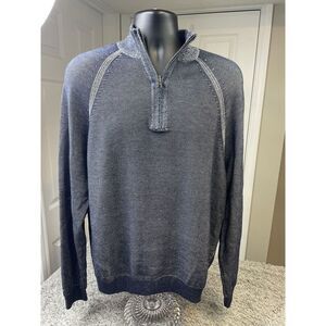 Tailor Vintage Men Navy‎ Combed Cotton Reversible (EZ110532) size XL